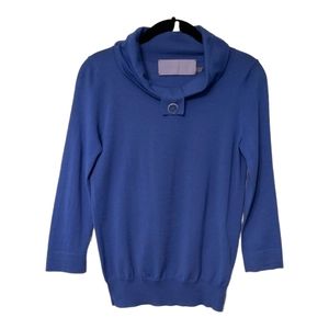 Vera Wang Lavender Label Wool  Blouse